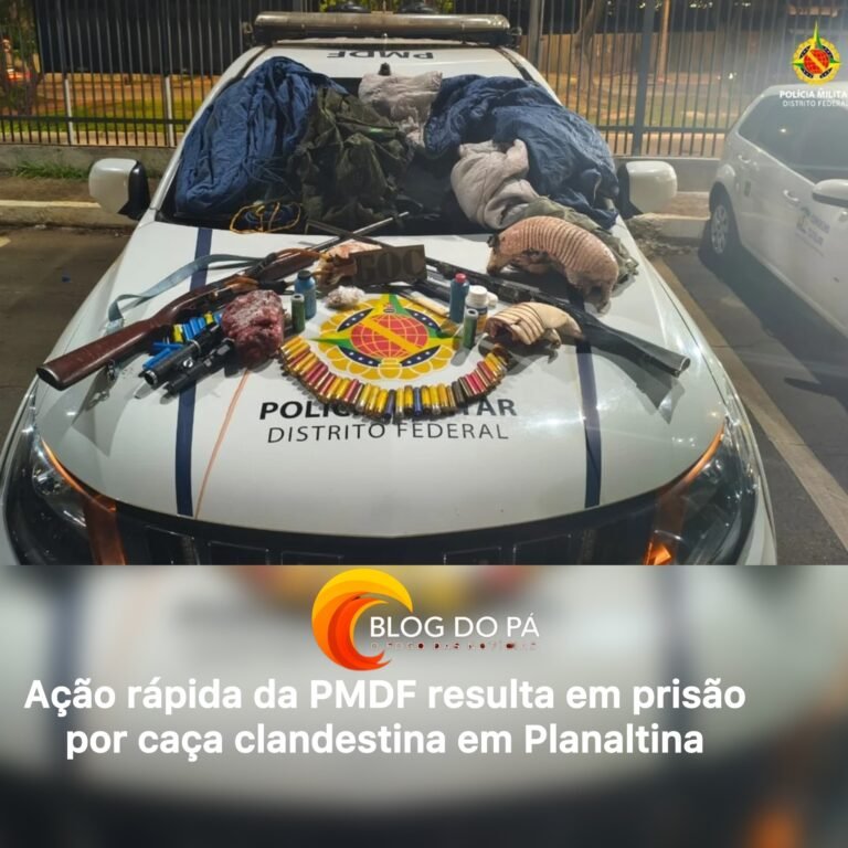 Blogdopa | Polícia flagra caça ilegal e prende suspeito
