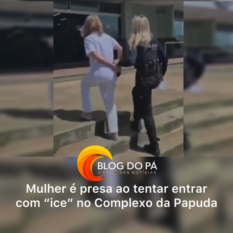 Blogdopa | Flagrante na Papuda: mulher tenta levar droga sintética “ice” para presídio