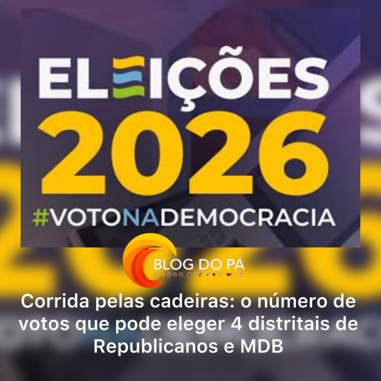 Blogdopa | Quatro vagas em jogo: veja a estimativa de votos para Republicanos e MDB na CLDF