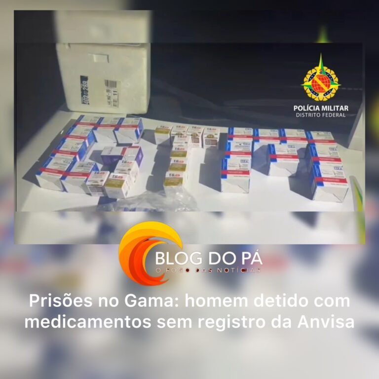 Blogdopa | Operação no DF apreende canetas emagrecedoras ilegais e outros remédios irregulares  ￼