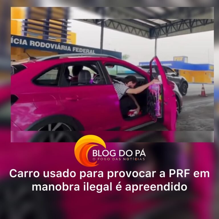 Blogdopa | Veículo de manobra ilegal exibida em vídeo é apreendido pela PRF
