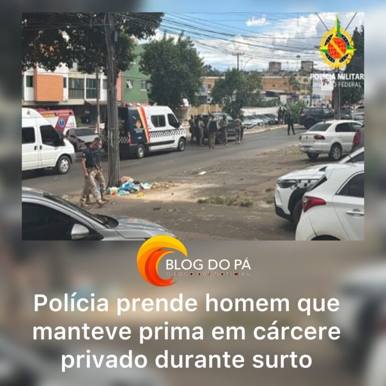 Blogdopa | Em surto, homem mantém prima em cárcere privado e acaba preso