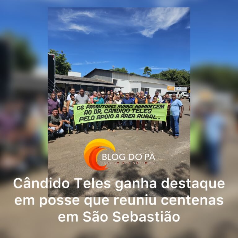 Blogdopa | Posse de Júnior Carvalho reúne multidão e demonstra força política de Cândido Teles em São Sebastião