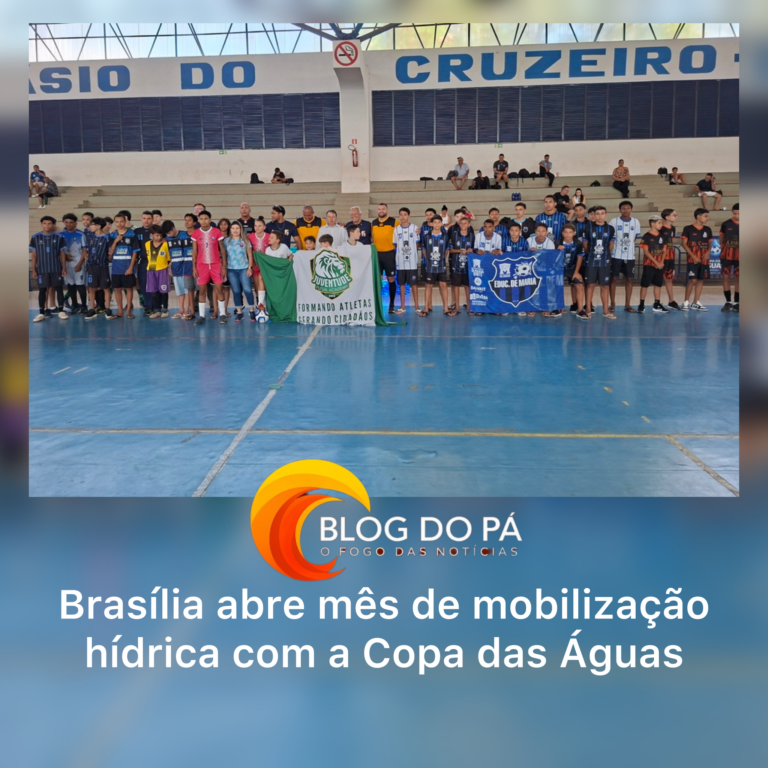 Blogdopa | Copa das Águas abre o mês com presença do presidente da Adasa, Raimundo Ribeiro, em mobilização pela água em Brasília